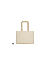 Shopping bag 42 x 33 x 20cm 100% Jute - 100% Cotton, 320grs (Ubag Sunset 4081)